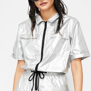 Chroma Collision Metallic Jumpsuit